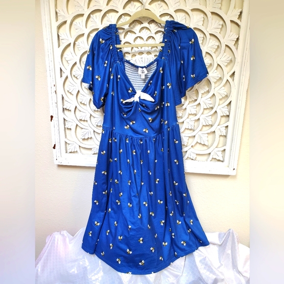 Unique Vintage | Dresses | Unique Vintage Blue Bee Dress X | Poshmark Unique Vintage | Dresses | Unique Vintage Blue Bee Dress X | Poshmark